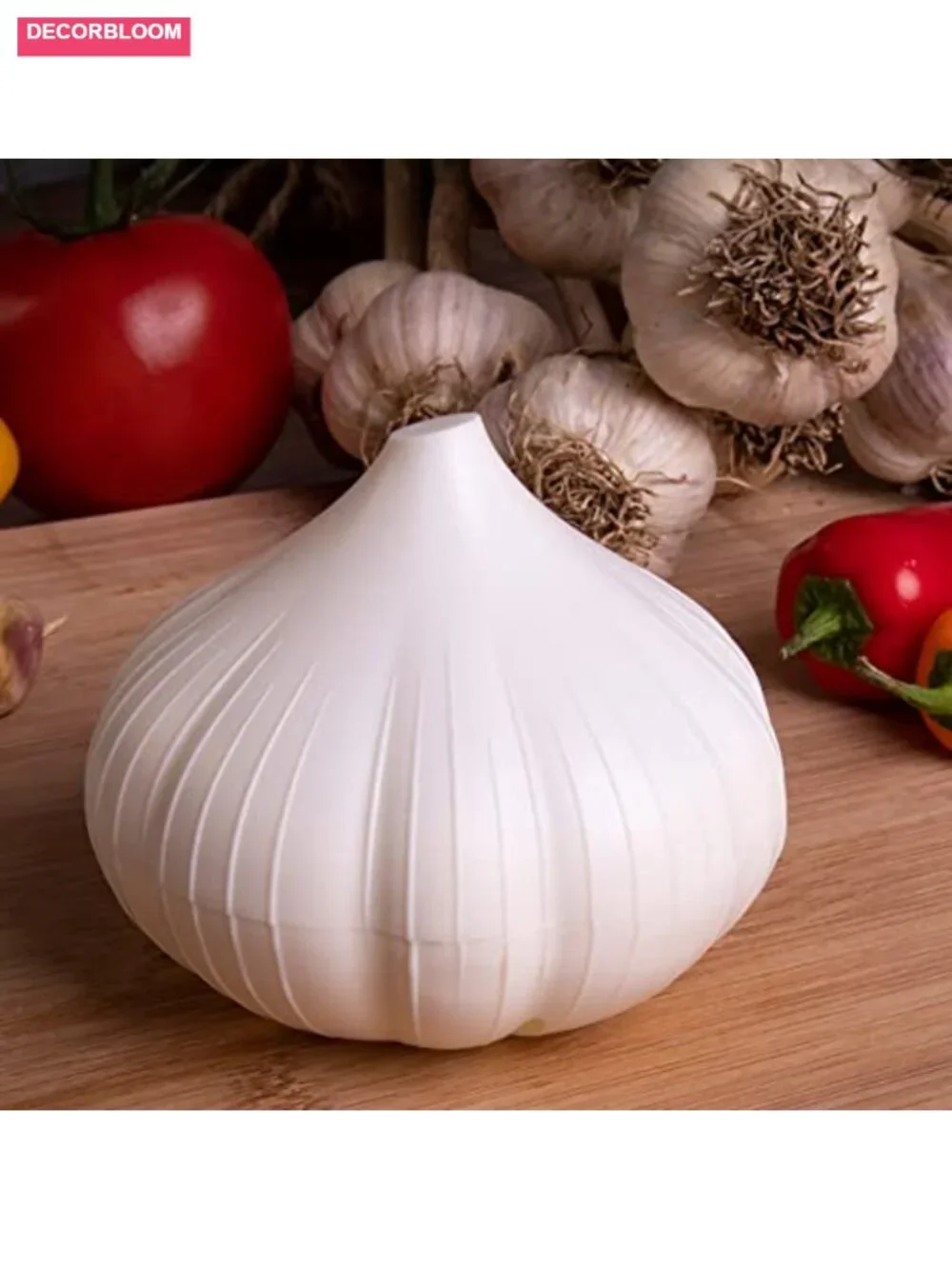 Garlic Saver Keeper - Countertop Storage Container